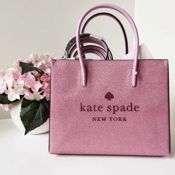 NWT Kate Spade ♠️ Glitter ✨ Shopper Tote - Picture 3 of 3